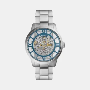 Townsman Men Automatic Blue Dial Analog Stainless Steel Watch ME3260