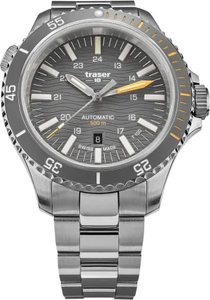 Traser H3 P67 Diver Automatic T100 Grey Bracelet Watch