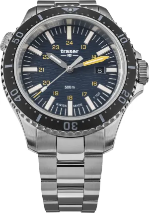 Traser H3 P67 Diver T100 Blue Bracelet Watch