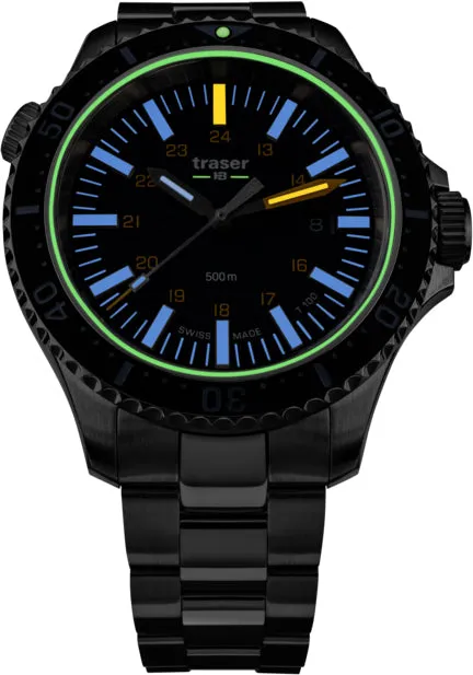 Traser H3 P67 Diver T100 Blue Special Set Watch