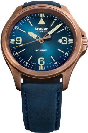 Traser H3 P67 Officer Pro Automatic Bronze Blue Watch