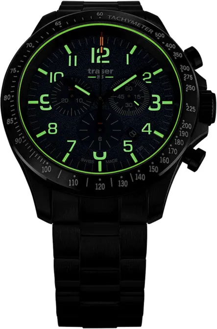 Traser H3 P67 Officer Pro Chronograph Blue Watch