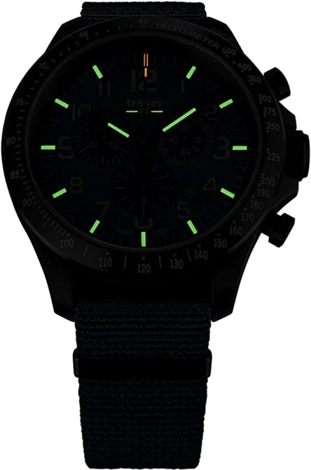 Traser H3 P67 Officer Pro Chronograph Blue Watch