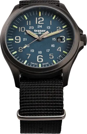 Traser H3 P67 Officer Pro GunMetal Blue Watch