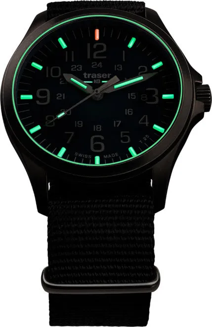 Traser H3 P67 Officer Pro GunMetal Blue Watch