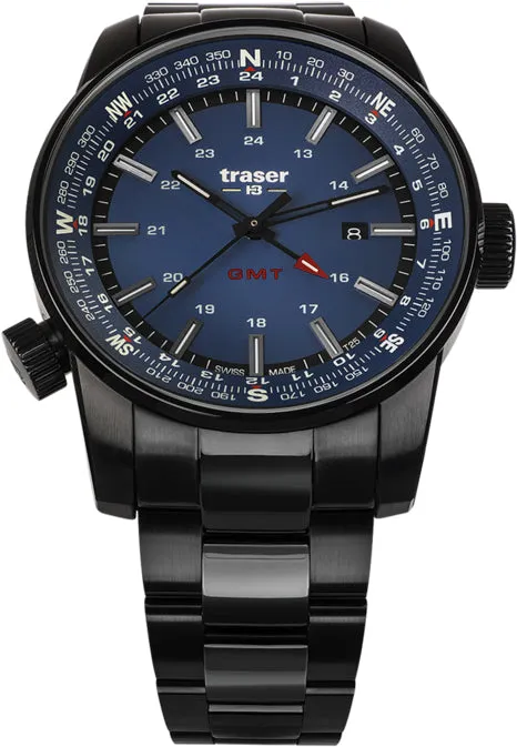 Traser H3 P68 Pathfinder GMT Blue Watch