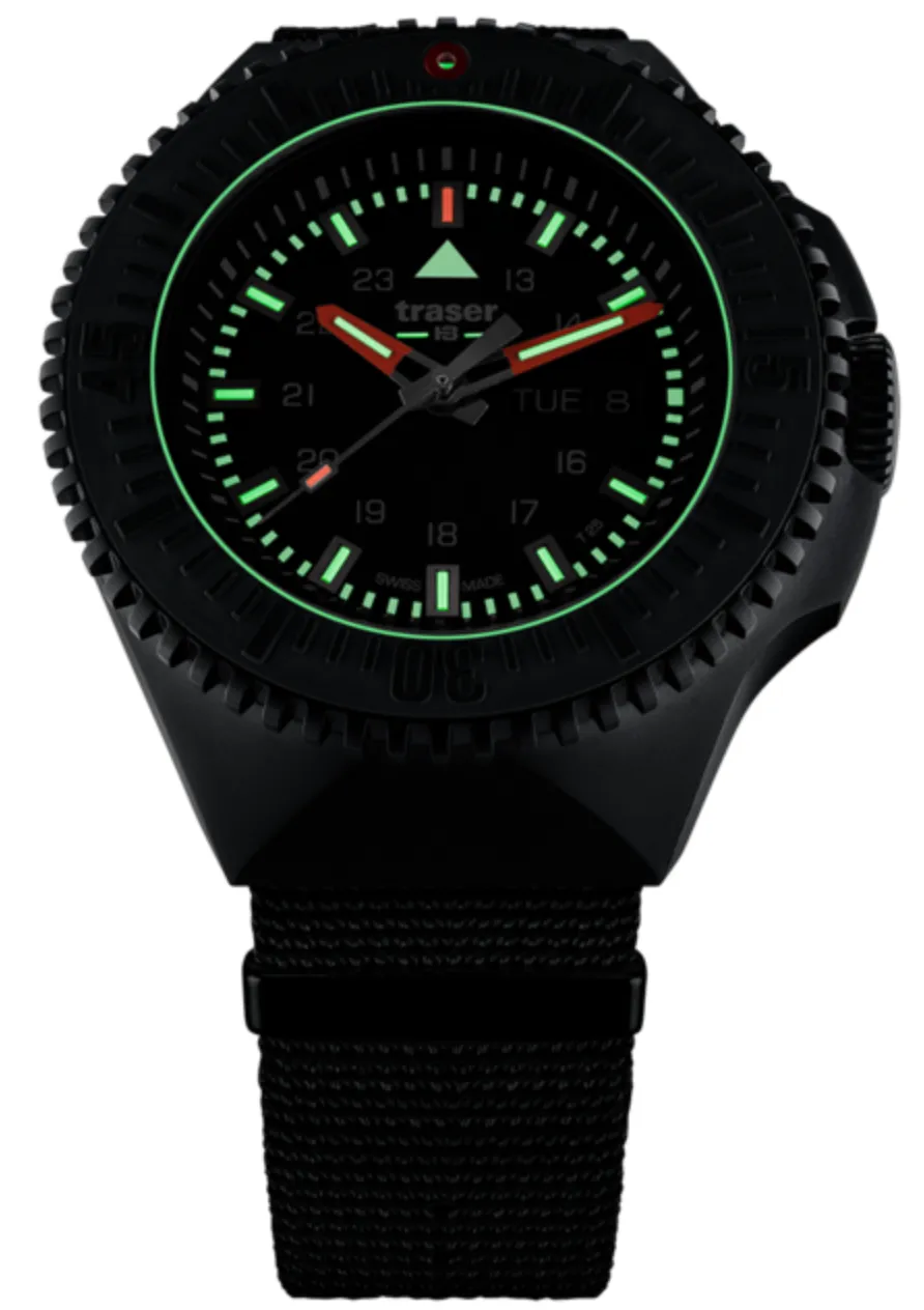 Traser H3 P69 Black Stealth Black Nato Watch
