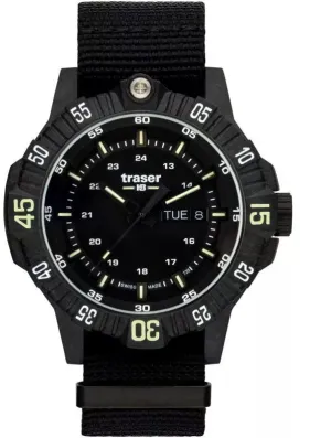 Traser H3 P99 Q Black Nato Watch