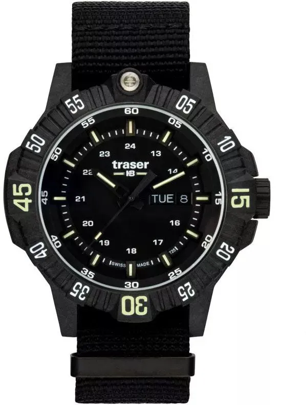 Traser H3 P99 Q Black Nato Watch