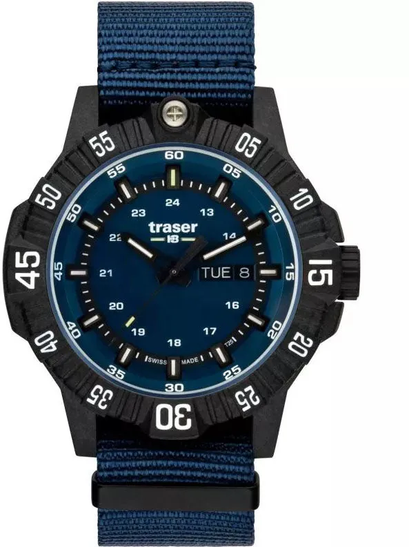 Traser H3 P99 Q Blue Nato Watch