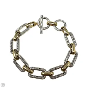 Two Tone Link Bracelet Designer By Unbranded coach