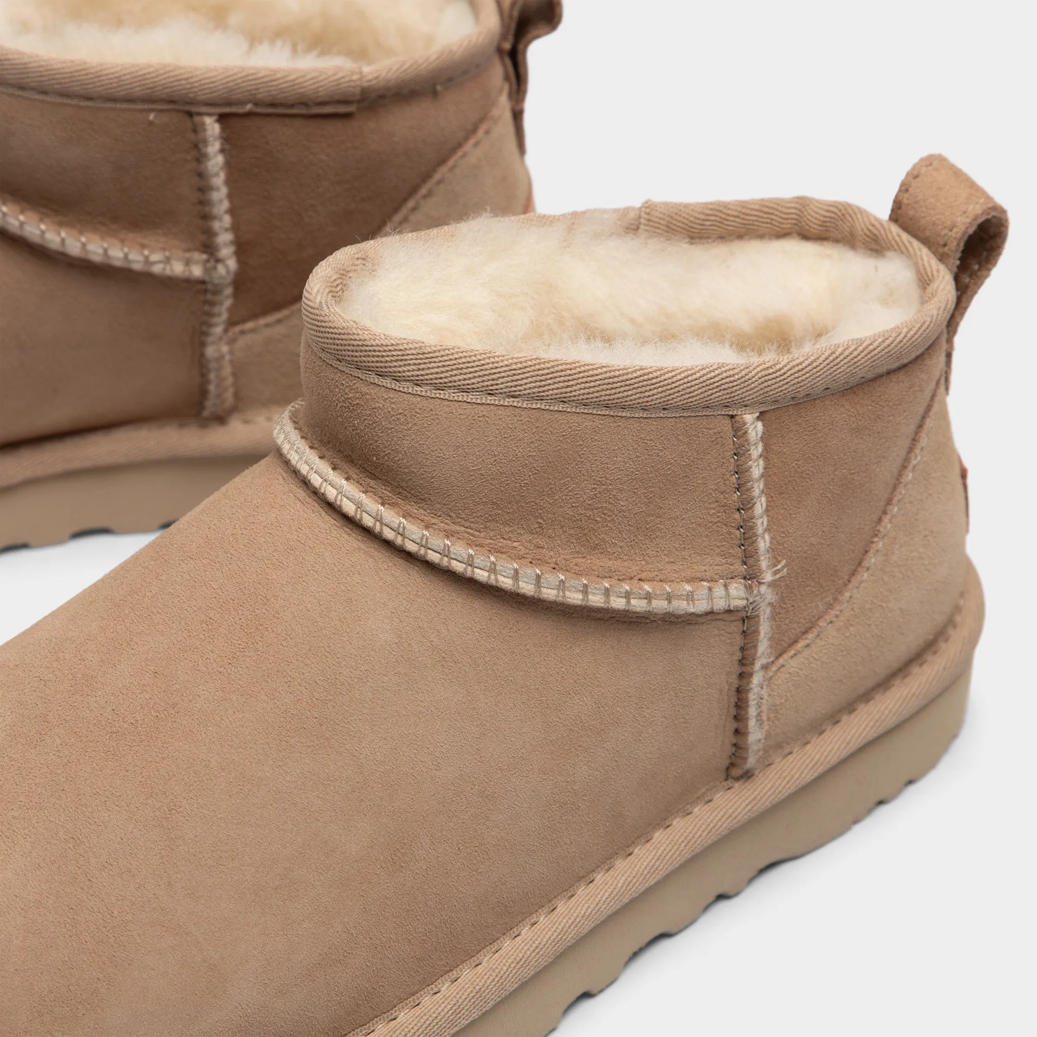 UGG Women's Classic Ultra Mini / Sand Ugg Shoes