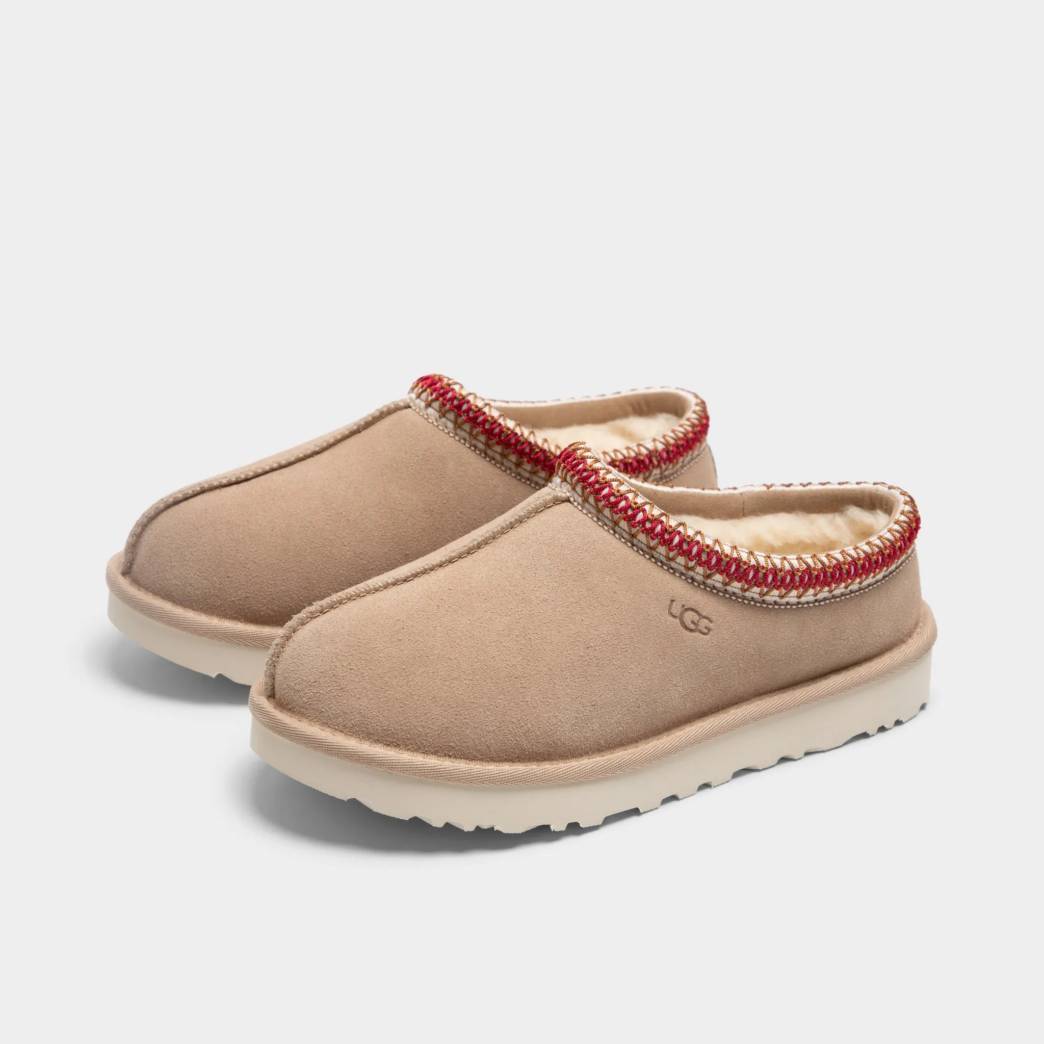 Ugg Women's Tasman Sand / Dark Cherry Ugg Shoes