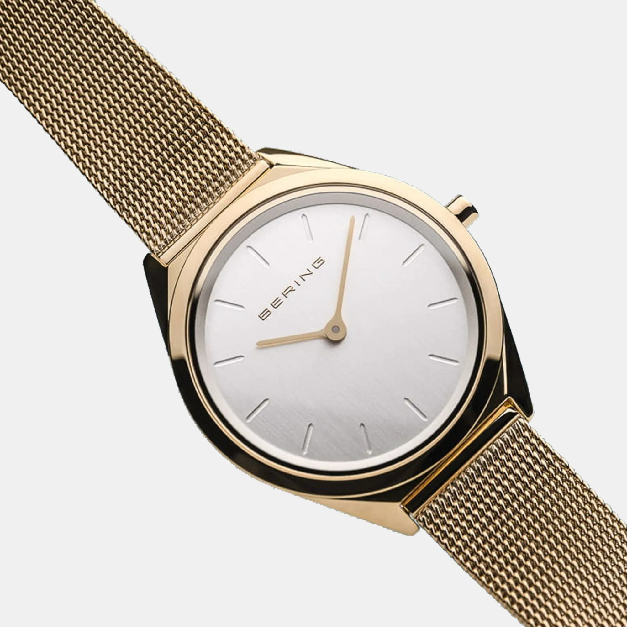 Ultra Slim Women's Silver Stainless Steel Watch 17031-334