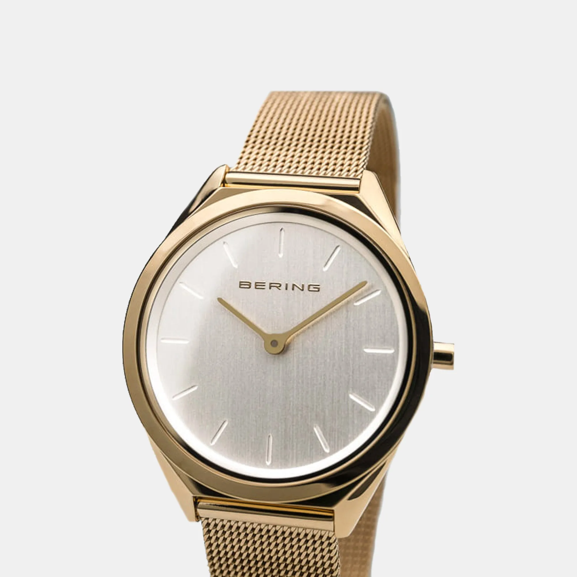 Ultra Slim Women's Silver Stainless Steel Watch 17031-334