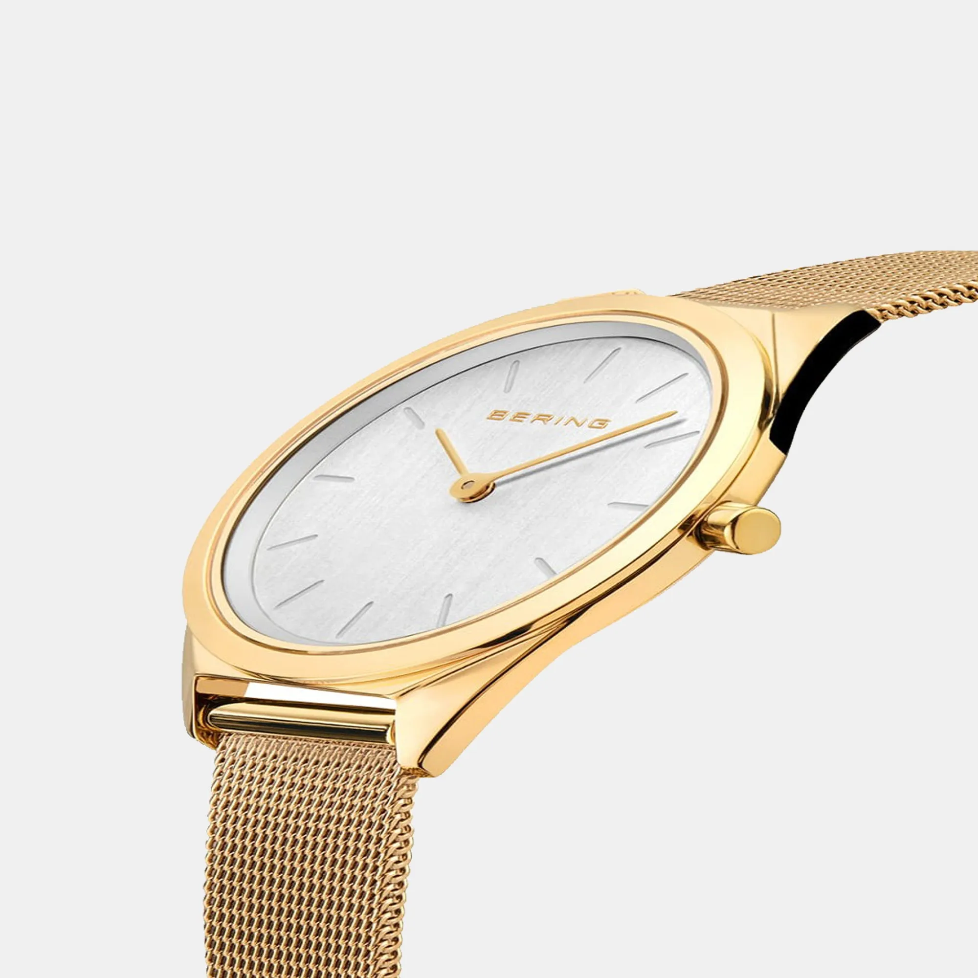 Ultra Slim Women's Silver Stainless Steel Watch 17031-334