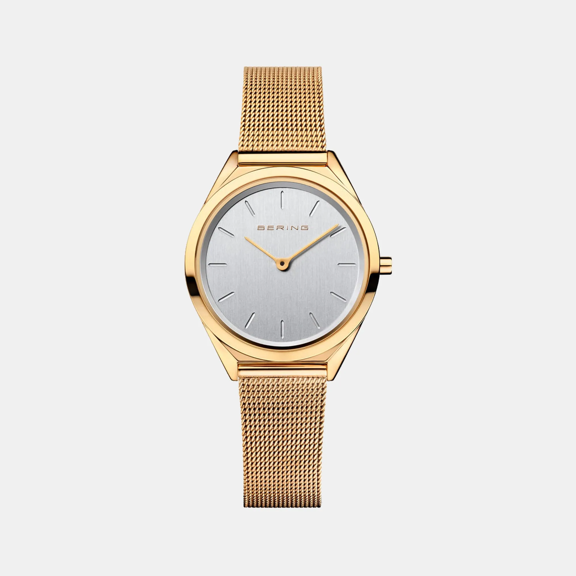 Ultra Slim Women's Silver Stainless Steel Watch 17031-334