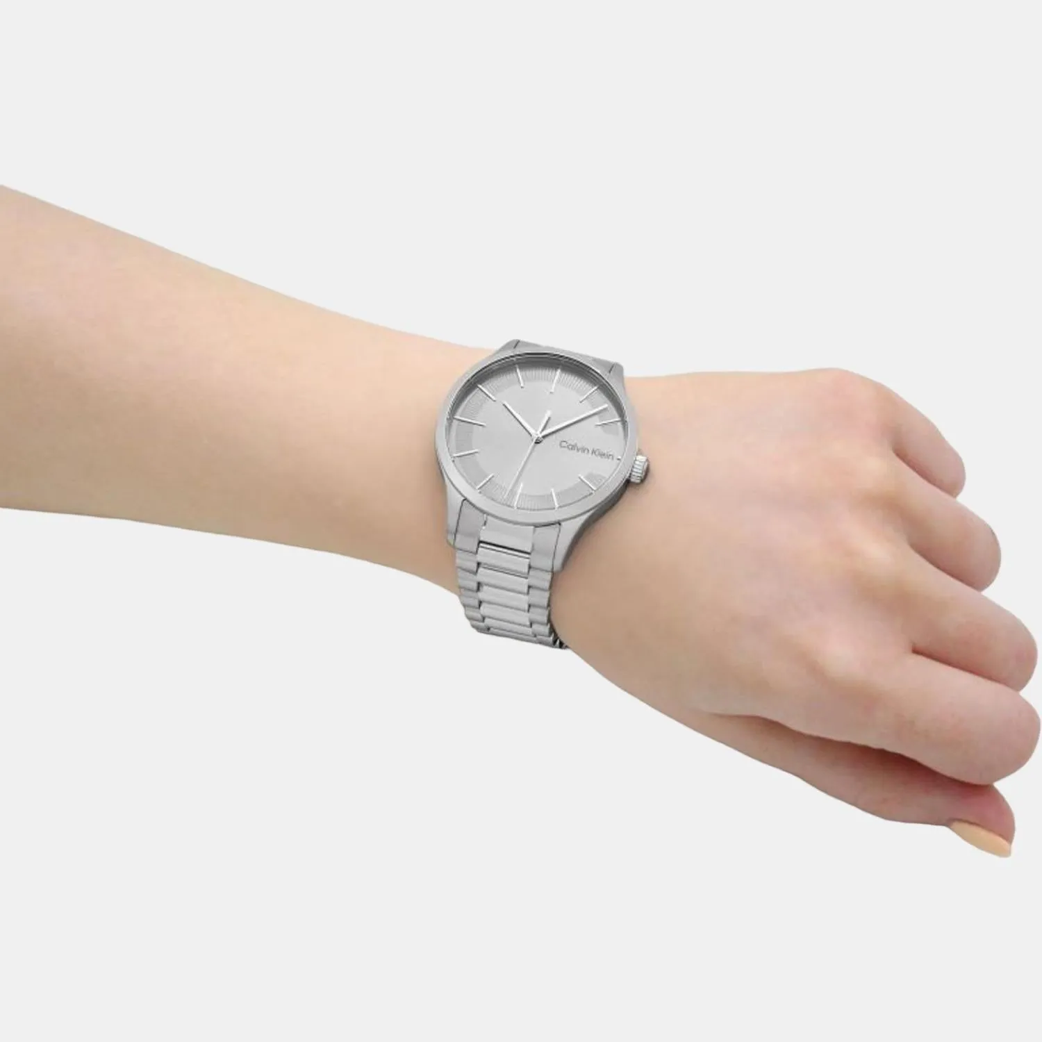 Unisex Analog Stainless Steel Watch 25200036