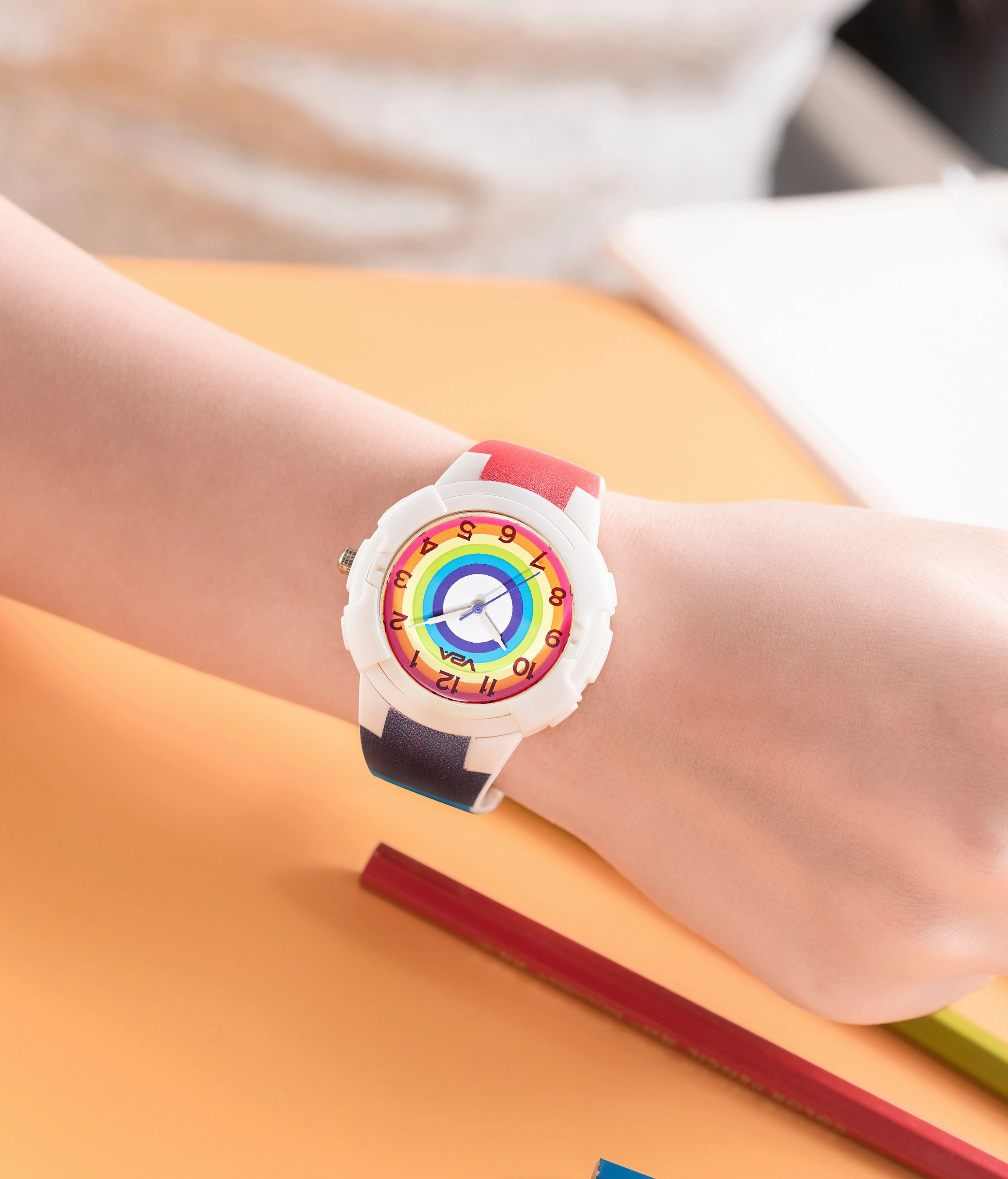 V2A Analog Cute Watch for Kids Unisex-Child Between 4 to 13 Years of Age 30 M Waterproof Watches for Kids