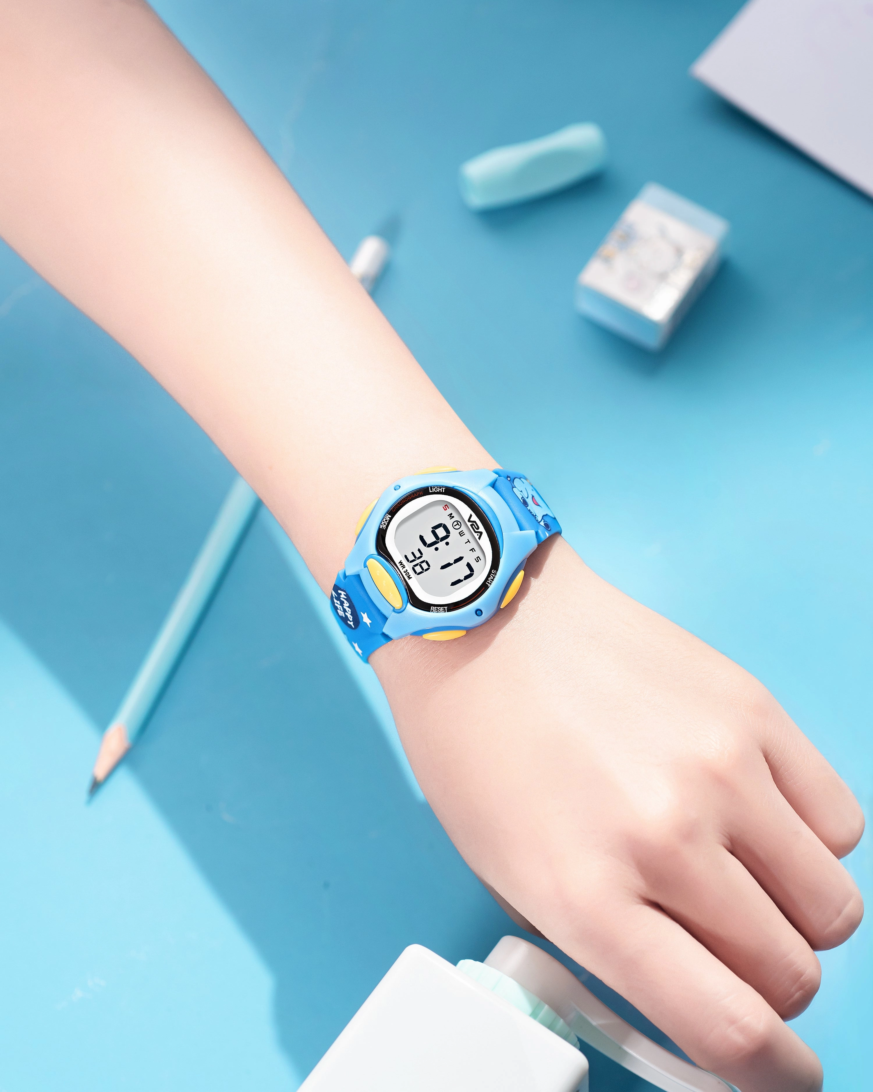 V2A Digital Watch for Boys ?Kids Between 3 to 10 Years of Age Multi-Functional 30 M Waterproof Digital Sports Watches for Boys| Watch for Kids Age 3 5 6 7 8