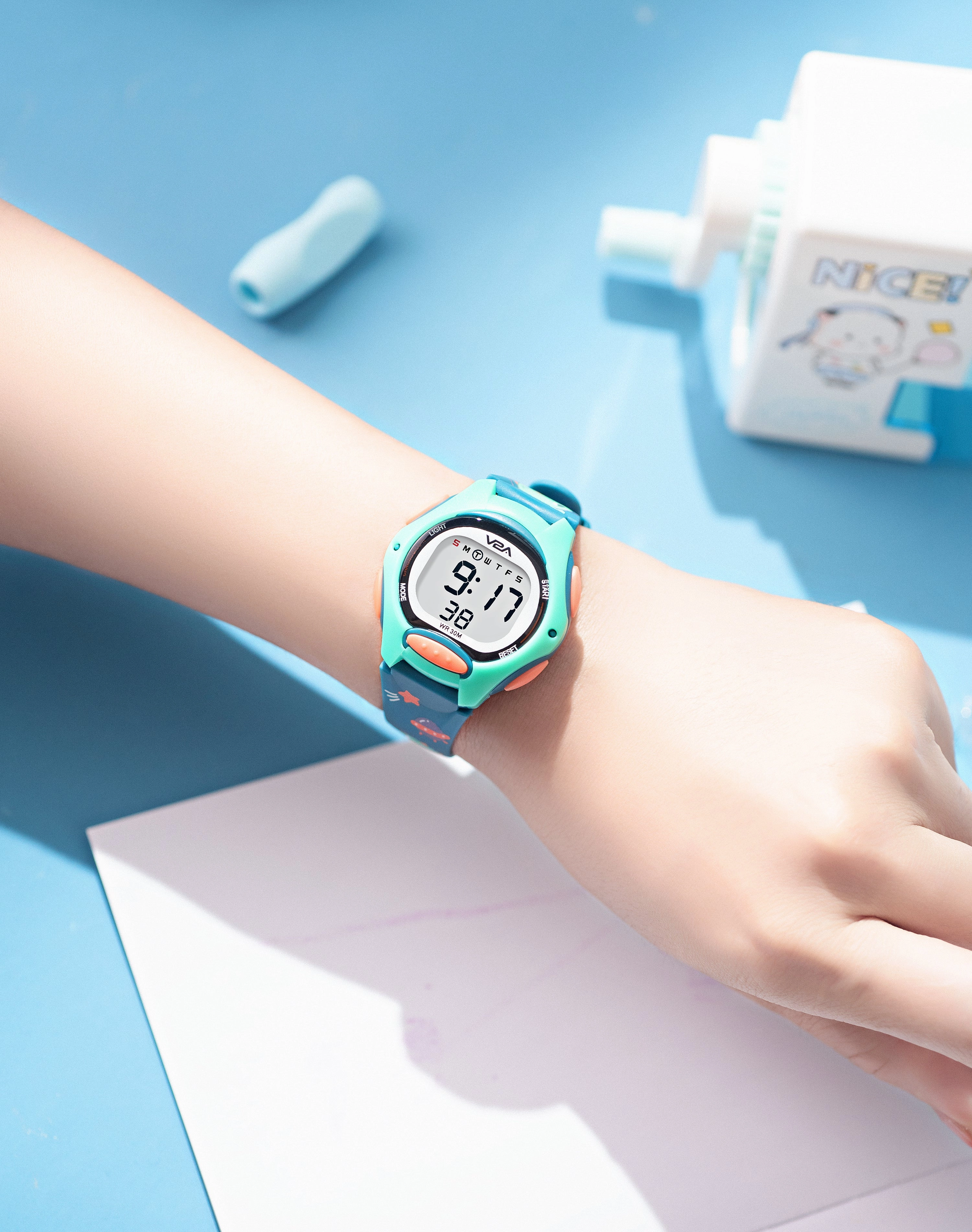 V2A Digital Watch for Boys ?Kids Between 3 to 10 Years of Age Multi-Functional 30 M Waterproof Digital Sports Watches for Boys| Watch for Kids Age 3 5 6 7 8