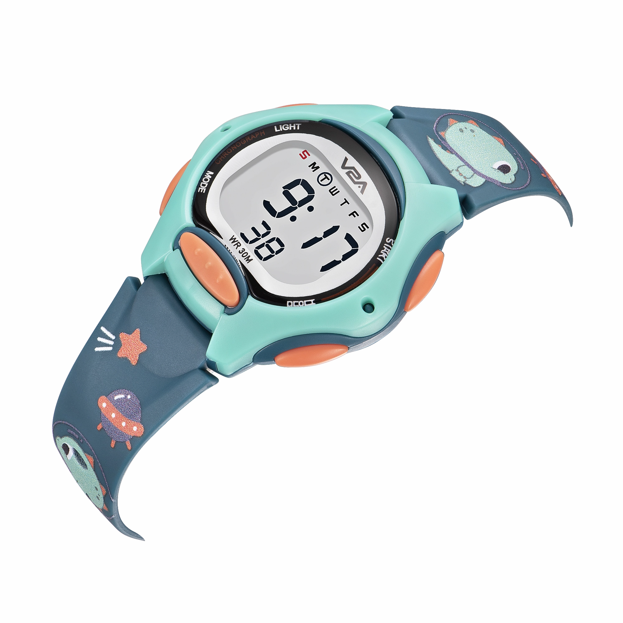 V2A Digital Watch for Boys ?Kids Between 3 to 10 Years of Age Multi-Functional 30 M Waterproof Digital Sports Watches for Boys| Watch for Kids Age 3 5 6 7 8