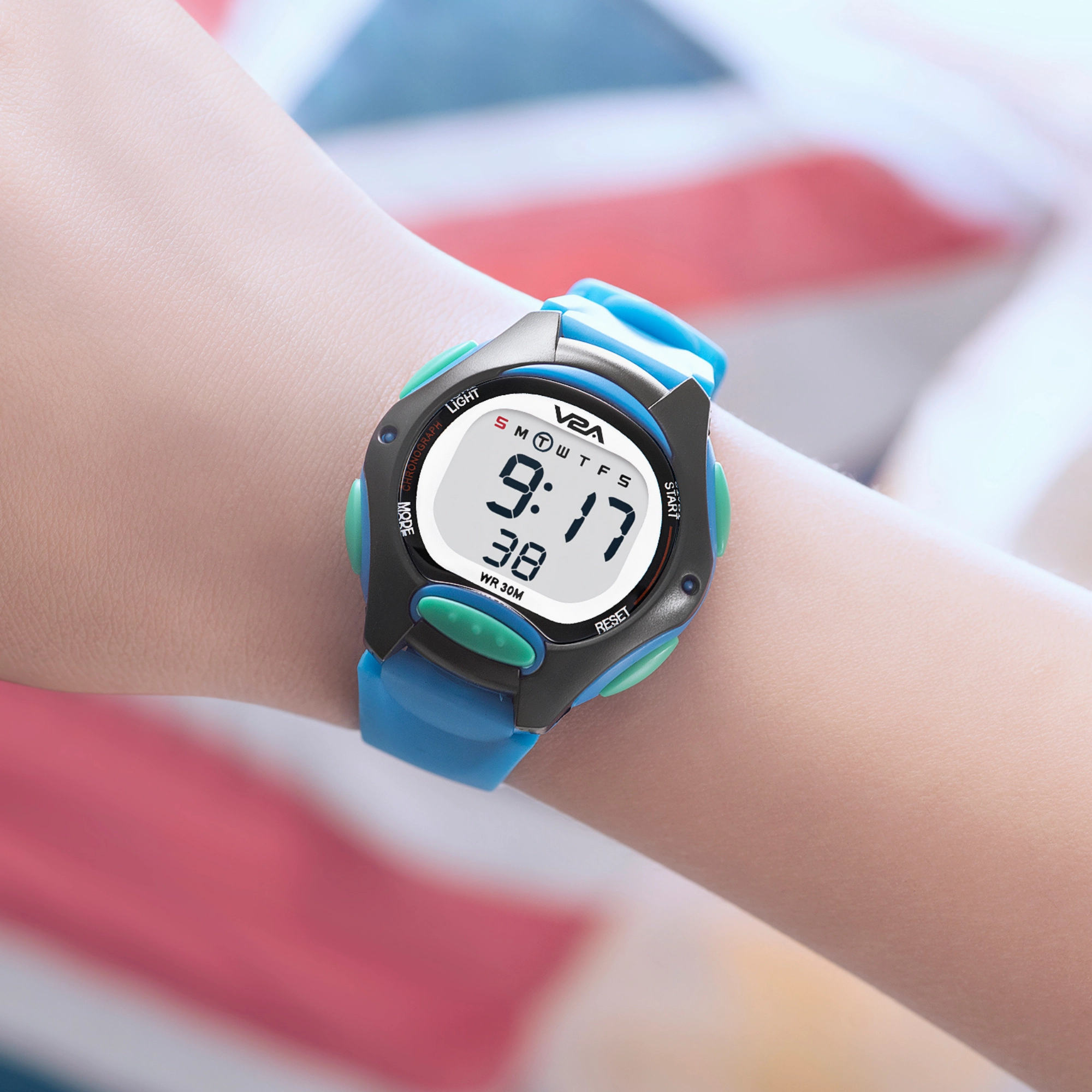 V2A Digital Watch for Boys ?Kids Between 3 to 10 Years of Age Multi-Functional 30 M Waterproof Digital Sports Watches for Boys| Watch for Kids Age 3 5 6 7 8