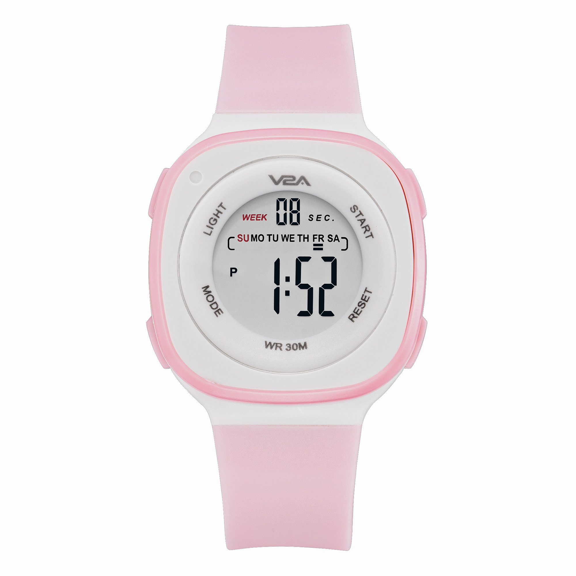 V2A Digital Watch for Girls ?Kids Between 4 to 14 Years of Age Multi-Functional 30 M Waterproof Digital Sports Watches for Girls | Digital Watch for Girls Age 4 5 6 7 8 9