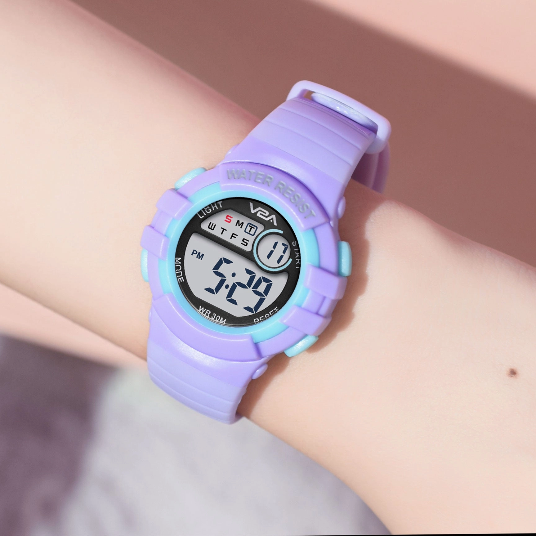 V2A Digital Watch Unisex-Child Kids Watch Between 3 to 10 Years of Age Multi-Functional 30 M Waterproof Digital Sports Watch for Kids | Digital Watch for Kids