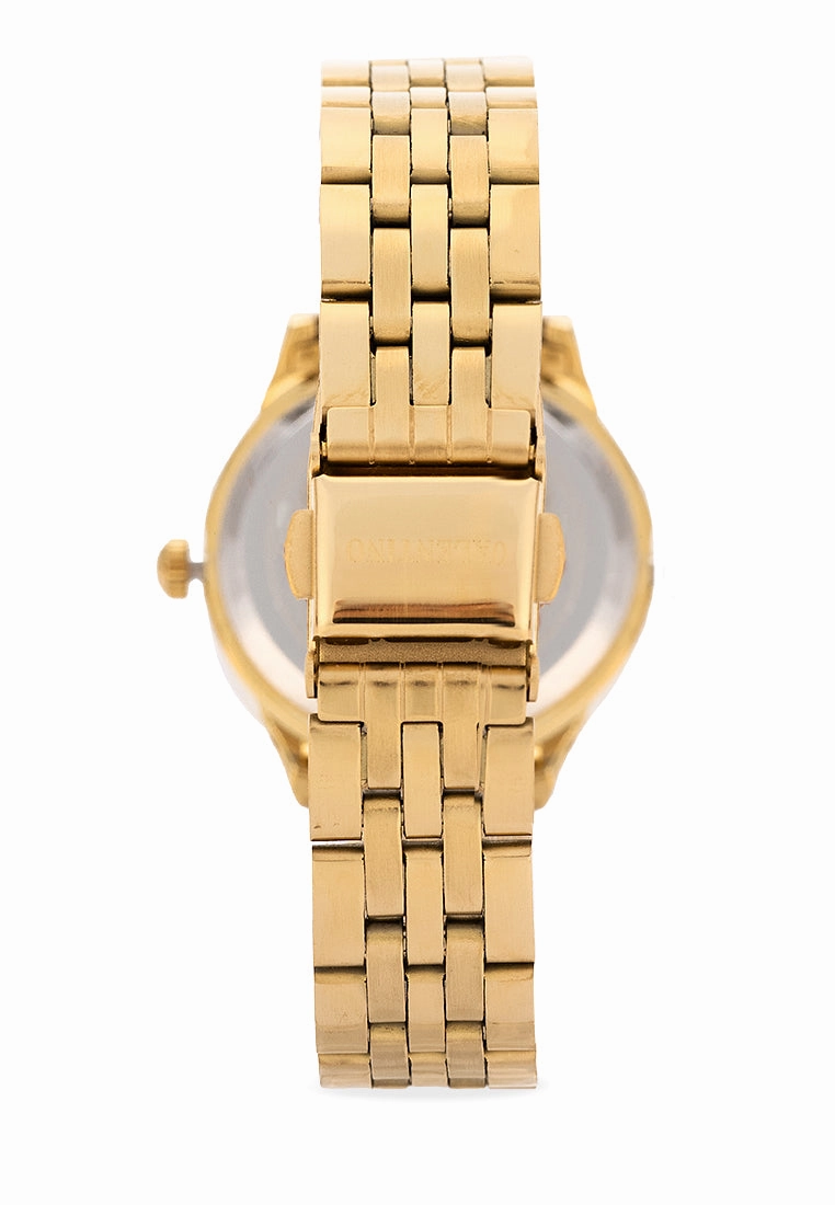 Valentino Stainless Steel Strap Analog Watch for Women 20122479-BLACK DIAL