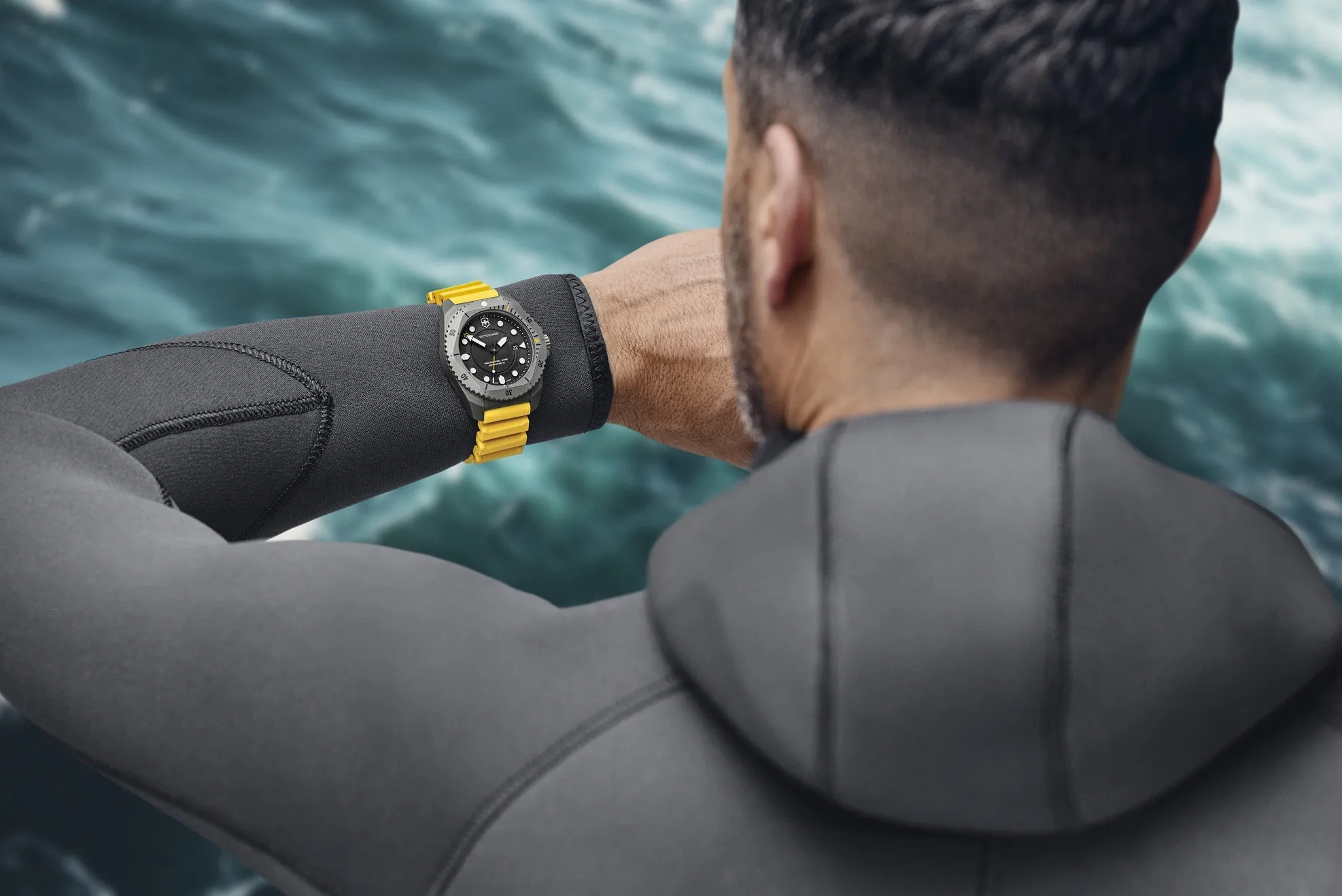 Victorinox Dive Pro Quartz Three Hands Titanium Watch