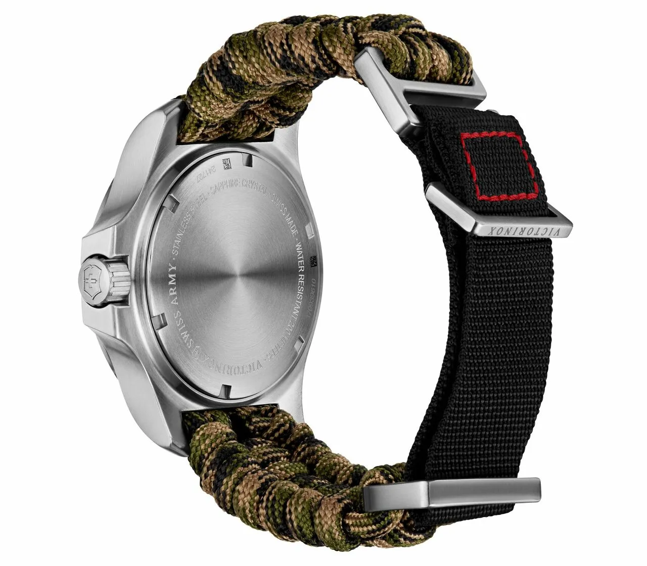 Victorinox  'I.N.O.X.' Swiss Quartz Stainless Steel Casual Mens Watch 241727
