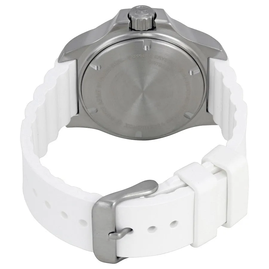 Victorinox I.N.O.X. V White Dial White Rubber Womens Watch