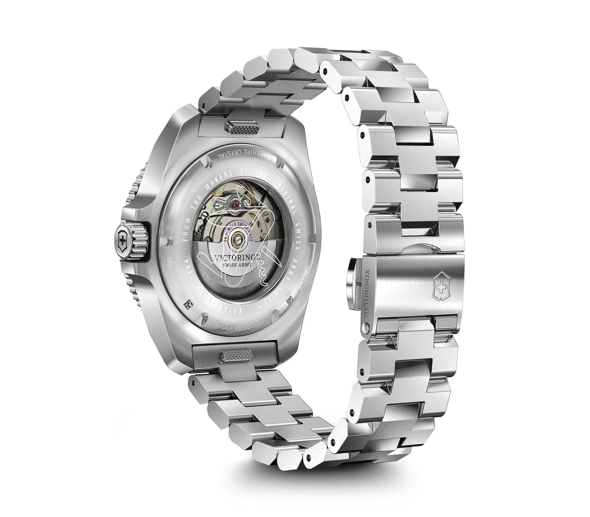 Victorinox Journey 1884 Automatic Stainless Steel Mens Watch 241981