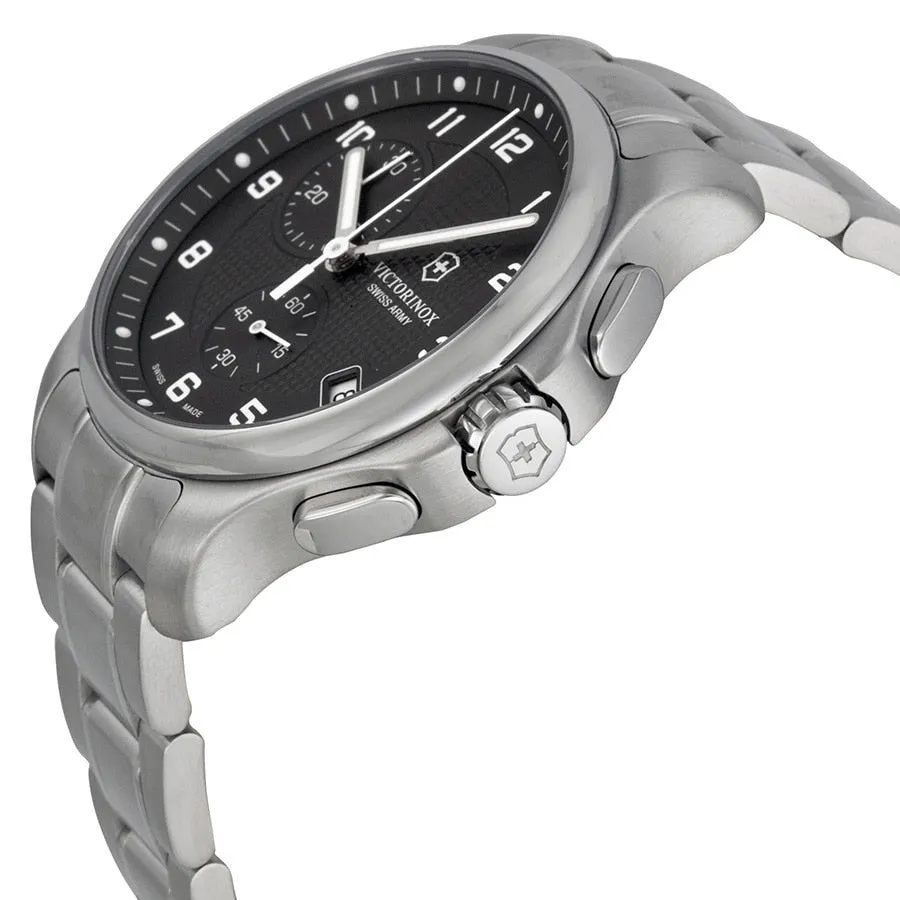 Victorinox Officers Chronograph Stainless Steel Mens Watch 241592