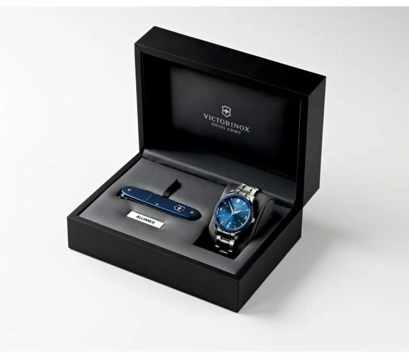 Victorinox Swiss Army Alliance Blue Dial Mens Watch