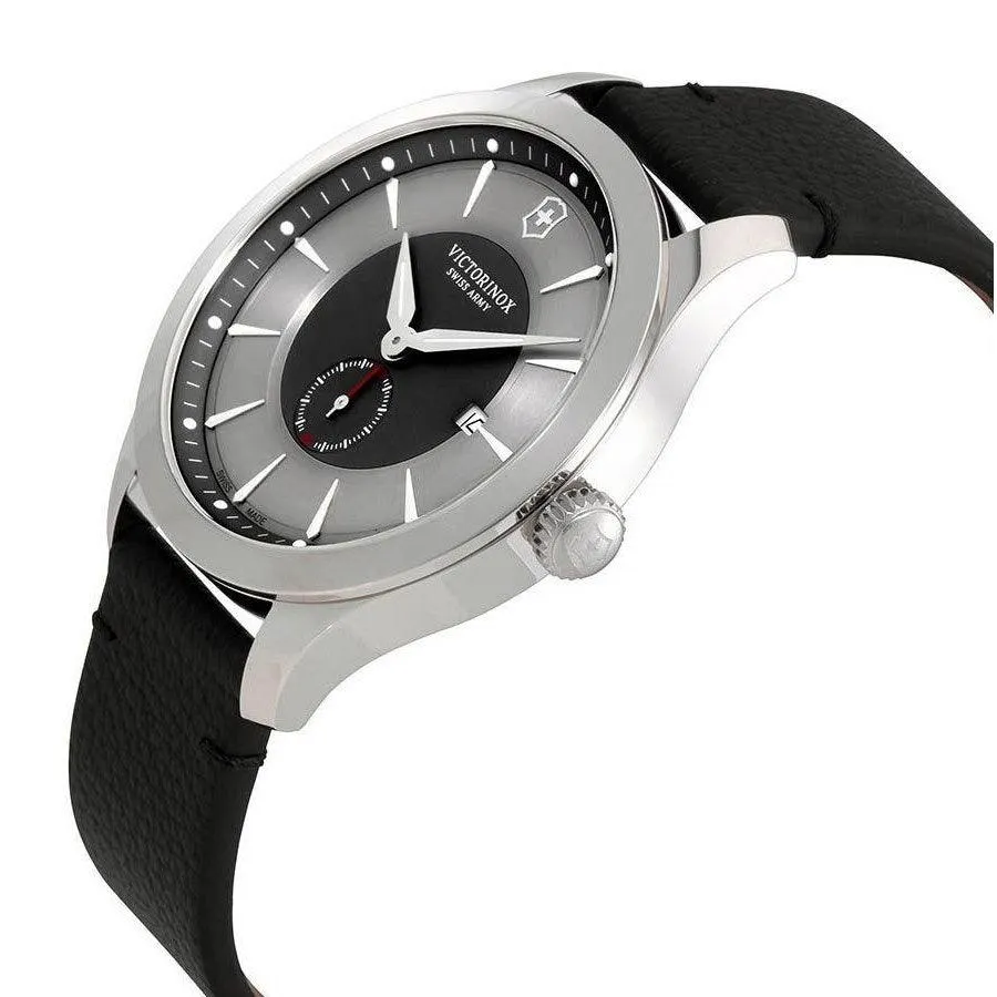Victorinox Swiss Army Alliance Men's Watch 241765 Black Leather