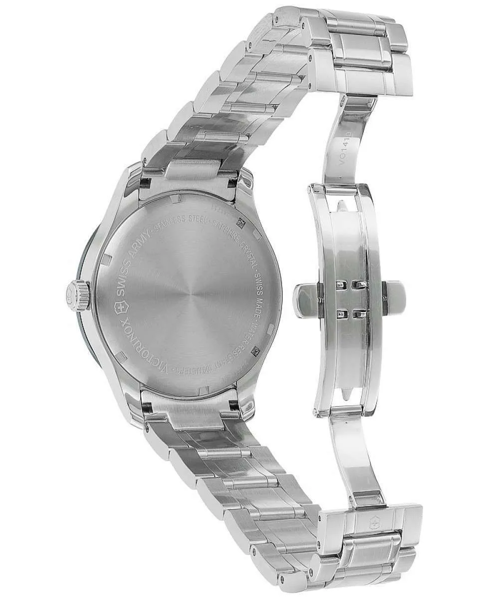 Victorinox Swiss Army Alliance Silver Dial Stainless Steel Mens Watch