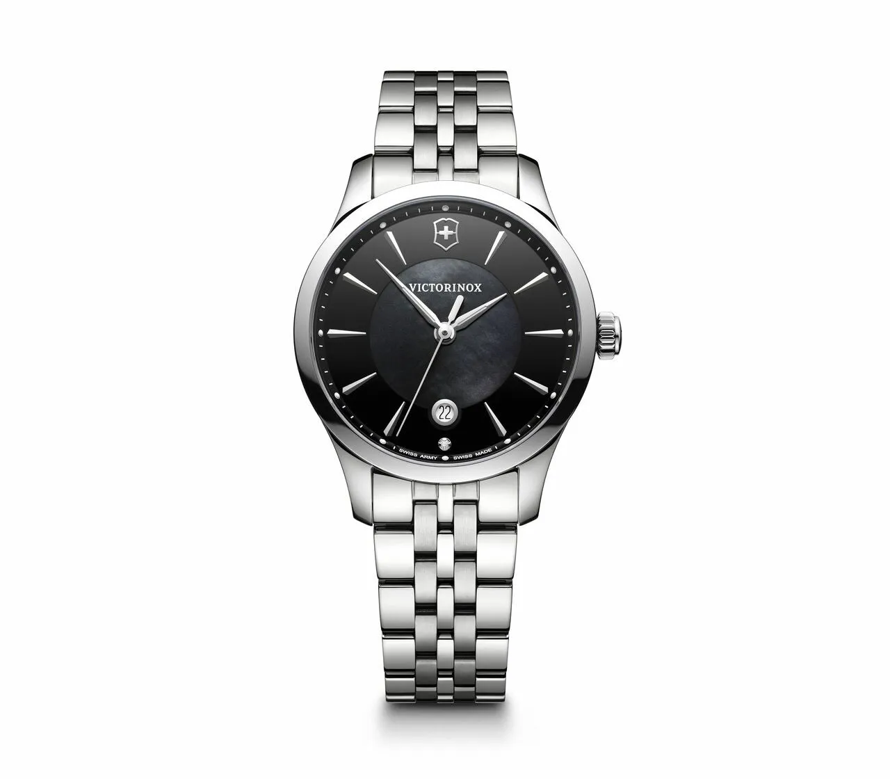 Victorinox Swiss Army Alliance Small Black Dial 241751 Womens Watch