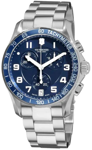 Victorinox Swiss Army Chrono Blue Dial Mens Watch
