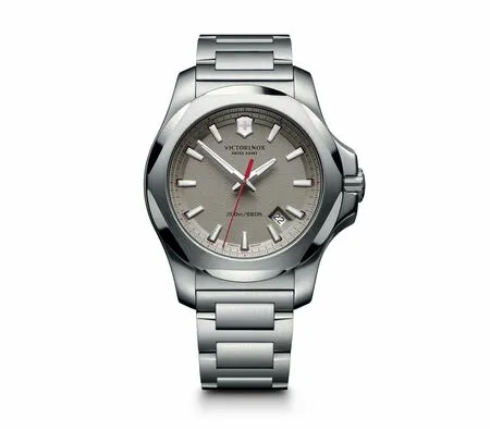 Victorinox Swiss Army Inox Stainless Steel 200M Mens Watch