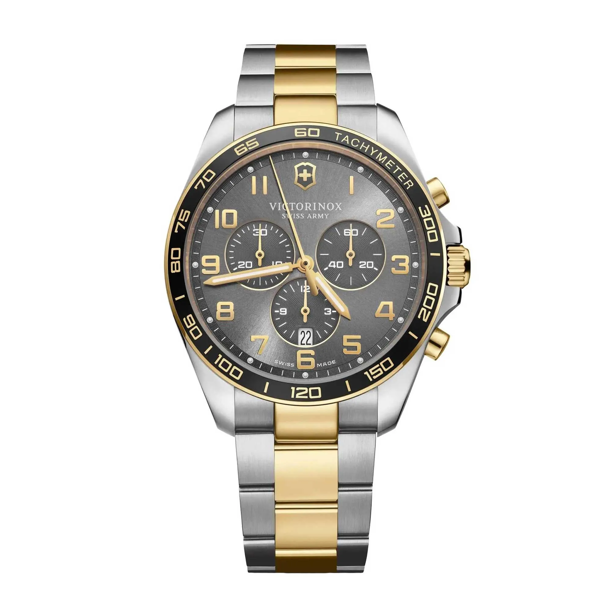 Victorinox Swiss Army Men's Chrono Watch - FieldForce Classic Grey Dial | 241902