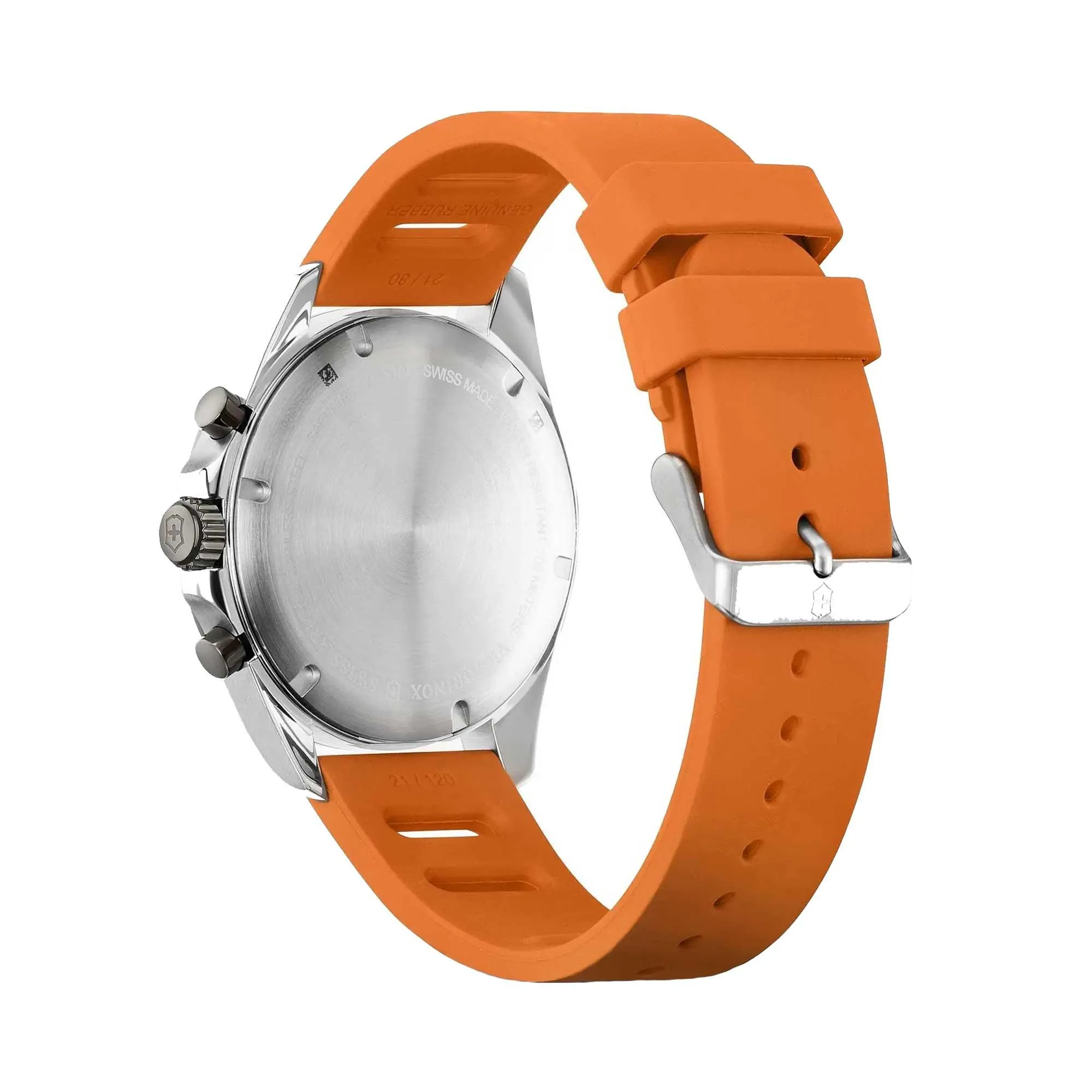 Victorinox Swiss Army Men's Chrono Watch - FieldForce Sport Orange Strap | 241893