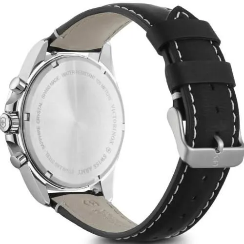 Victorinox Swiss Army Men's Chrono Watch - Fieldforce White Dial Strap | 241853