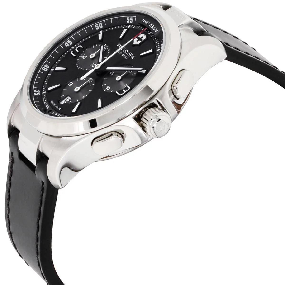 Victorinox Swiss Army Men's Chronograph Watch - Night Vision Black Strap | 241785