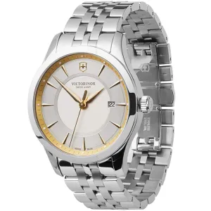 Victorinox Swiss Army Men's Quartz Watch - Alliance Silver Steel Bracelet | 249141
