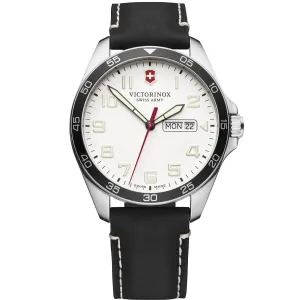 Victorinox Swiss Army Men's Quartz Watch - Fieldforce White Dial Strap | 241847