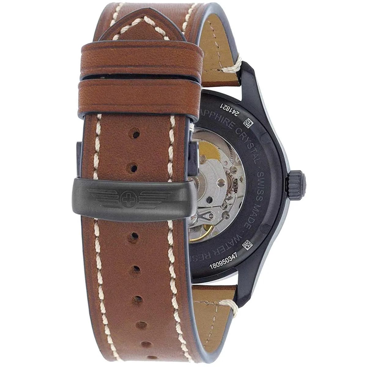 Victorinox Swiss Army Men's Watch - Airboss Mechanical Automatic Black Dial | 241821