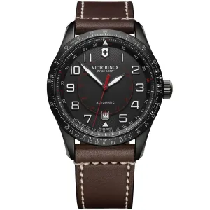 Victorinox Swiss Army Men's Watch - Airboss Mechanical Automatic Black Dial | 241821