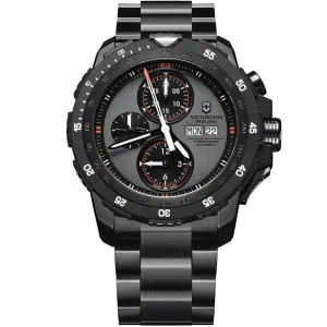Victorinox Swiss Army Men's Watch - Alpnach Grey Dial Black Bracelet | 241573